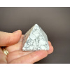 10218 pyramidy z mineralu a polodrahokamu magnezitova pyramida dekorace z magnezitu ve tvaru pyramidy