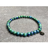10596 6 naramky z mineralu chryzokol naramek