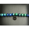 10596 7 naramky z mineralu chryzokol naramek