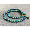 10596 8 naramky z mineralu chryzokol naramek