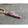 12138 2 privesky z mineralu ametyst privesek andelske kridlo sperky z mineralu sperk z ametystu
