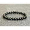 13734 5 naramky z mineralu a polodrahokamu achatovy naramek sperky z cerneho matneho achatu