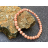 14820 2 naramky z mineralu rodochrozit naramek