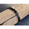 15705 2 naramky z mineralu hematit naramek hvezdicka