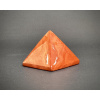 15849 9 pyramidy z mineralu a polodrahokamu pyramida z jaspisu cerveneho jaspisova dekorace ve tvaru pyramidy