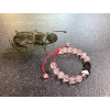 17469 3 naramky z mineralu ruzenin hematit naramek detsky