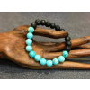 18117 1 naramky z mineralu lava tyrkenit naramek