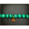 18390 4 naramky z mineralu malachit naramek