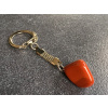 19874 jaspis cerveny privesek na klice klicenka
