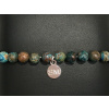 20597 3 naramky z mineralu achat krajkovy modry naramek