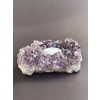 20876 1 svicny z mineralu a polodrahokamu ametystova druza svicen z ametystu ametystova dekorace