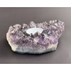20876 9 svicny z mineralu a polodrahokamu ametystova druza svicen z ametystu ametystova dekorace