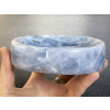 23930 3 misky z mineralu kalcit modry miska