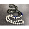 25171 nahrdelniky z mineralu magnezit lapis lazuli labradorit nahrdelnik mala