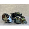 25321 3 surove mineraly obsidian cerny surovy