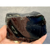 25321 6 surove mineraly obsidian cerny surovy
