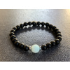 26512 1 naramky z mineralu achat cerny mat amazonit mat hematit naramek