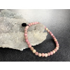 28188 1 naramky z mineralu jaspis ruzovy mat naramek