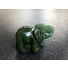 28308 sloni z mineralu avanturin zeleny slon
