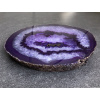 29574 5 platky a platy z mineralu achatovy plat fialovy