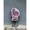 29637 12 druzy z mineralu a polodrahokamum ametystova druza xxxl lestene hrany dekorace z ametystu