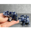 30360 3 zviratka z mineralu sodalit slon