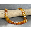 31775 4 nahrdelniky z drahych kamenu mineralu jantar nahrdelnik