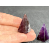 31862 3 pyramidy z mineralu ametyst pyramida dekorace ve tvaru pyramidy z ametystu