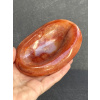 32031 13 misky z mineralu a puolodrahokamu miska z karneolu karneolova dekorace