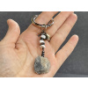 32258 1 labradorit magnezit hematit privesek na kabelku na klice