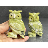 33189 3 zviratka z mineralu serpentinit peru sova