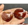 33387 2 srdce z mineralu jaspis cerveny srdce