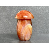 34438 masazni pomucky z mineralu a polodrahokamu karneolova dekorace ve tvaru houby