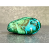 34468 lestene mineraly a polodrahokamy azuromalachit hlazeny dekorace z azuromalachitu