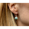35338 6 nausnice z mineralu a polodrahokamu larimarove nausnice sperky z larimaru