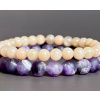 35773 3 sada naramku pro vyrovnani emoci set naramku z mesicniho kamene a ametystu pro harmonii emoci sperky s ametystem