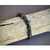 35911 4 naramky z mineralu a polodrahokamu naramek z lavy a hematitu s tajnym vzkazem z morseovky designove sperky