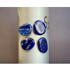 36022 10 magnetky z mineralu a polodrahokamu magnet z placicky lapisu lazuli dekorativni magnetka lapis lazuli