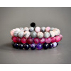 36052 13 naramky z mineralu a polodrahokamu naramek z achatu fialoveho sperky s achatem