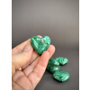 36274 3 srdicka z mineralu a polodrahokamu srdce z malachitu malachitova dekorace