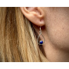 36298 1 nausnice z mineralu a polodrahokamu nausnice z lapisu lazuli sperky s lapisem lazuli