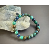 36561 3 naramky z mineralu a polodrahokamu naramek z azuromalachitu sperky s azuromalachitem