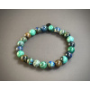 36561 4 naramky z mineralu a polodrahokamu naramek z azuromalachitu sperky s azuromalachitem