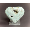 srdce z minerálů a polodrahokamů, srdce z kalcitu karibského