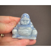 buddha z minerálů a polodrahokamů, buddha z avanturínu modrého, avanturínová dekorace