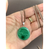 přívěsky z minerálů a polodrahokamů, přívěsek z malachitu, malachitové šperky