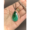 přívěsky z minerálů a polodrahokamů, malachitový přívěsek, šperky s malachitem