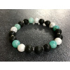 18759 lava amazonit magnezit hematit naramek mix