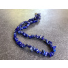 4338 nahrdelniky z mineralu lapis lazuli nahrdelnik sekany 45 cm