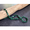 5934 5 nahrdelniky z mineralu malachit nahrdelnik sekany